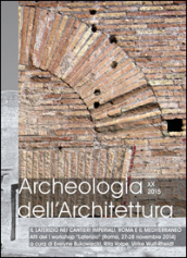 Archeologia dell architettura (2015). 20.