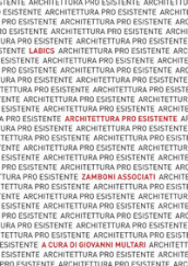 Architettura pro esistente. Labics. Zamboni associati. Ediz. italiana e inglese