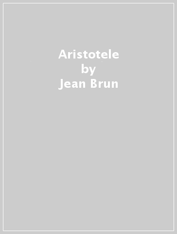 Aristotele - Jean Brun