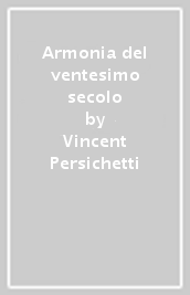 Armonia del ventesimo secolo