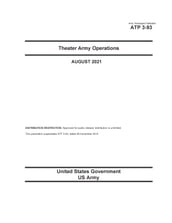 Army Techniques Publication ATP 3-93 Theater Army Operations August 2021