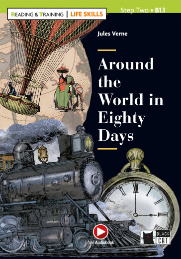 Around the world in eighty days. Con File audio scaricabile on line - Jules Verne