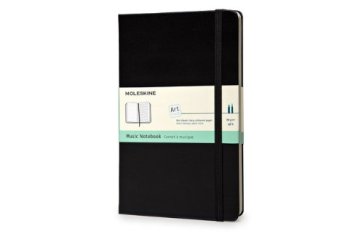 Art Music Notebook Lg Blk