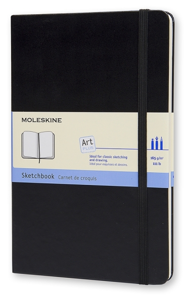 Art Sketchbook Lg Blk - Taccuini a pagine bianche