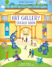 Art gallery sticker book. Con adesivi