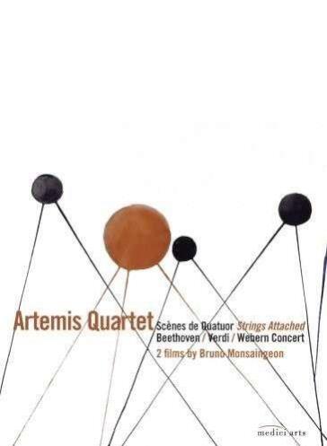 Artemis Quartet: Scenes De Quatuor / Strings Attached - Bruno Monsaingeon