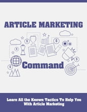 Article Marketing Command