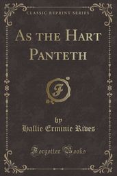 As the hart panteth