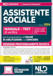 Assistente sociale 2024. Manuale + Test di verifica per la preparazione all