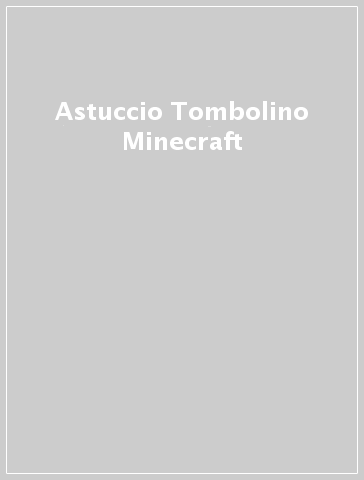 Astuccio Minecraft - Doodle (Tombolino)