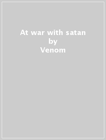 At war with satan - Venom