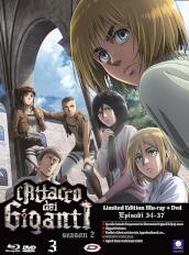 Attacco Dei Giganti (L') - Stagione 02 #03 (Eps 09-12) (Ldt Ed) (Blu-Ray+Dvd)