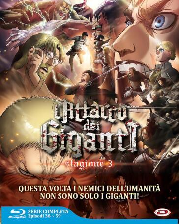 Attacco Dei Giganti (L') - Stagione 03 The Complete Series (4 Blu-Ray) (Eps 01-22) - Tetsuro Araki