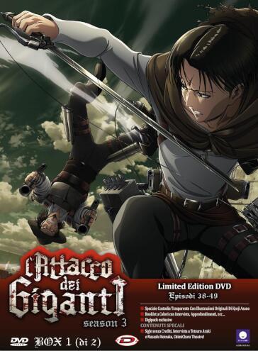 Attacco Dei Giganti (L') - Stagione 03 Box #01 (Eps 01-12) (3 Dvd) (Ltd Edition) - Tetsuro Araki