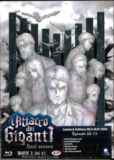 Attacco Dei Giganti (L') - The Final Season Box #01 (Eps 01-16) (Ltd Edition) (3 Blu-Ray+Digipack+Box Finitura Argento) - Tetsuro Araki