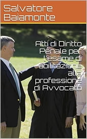 Atti di Diritto Penale per l