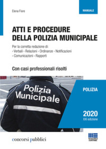 Atti e procedure della polizia municipale - Elena Fiore