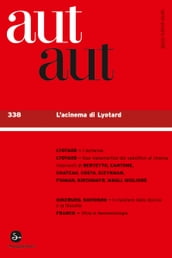 Aut aut 338 - L acinema di Lyotard