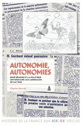 Autonomie, autonomies
