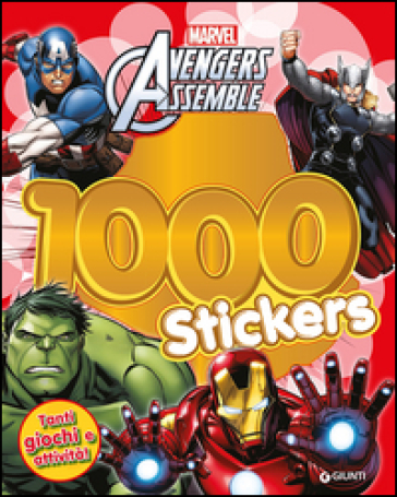 Avengers assemble. 1000 stickers. Con adesivi. Ediz. illustrata