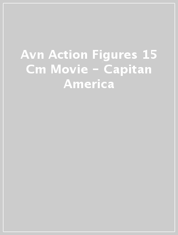 Avn Action Figures 15 Cm Movie - Capitan America