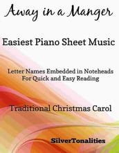 Away in a Manger Easiest Piano Sheet Music