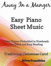Away In a Manger Easy Piano Sheet Music
