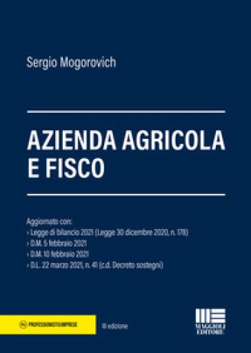 Azienda agricola e fisco - Sergio Mogorovich