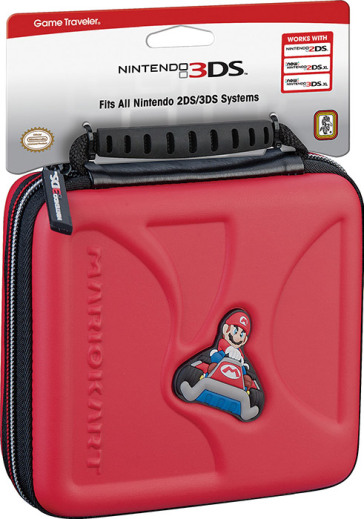 BB Cus.Viaggio 2DS-2DSXL-3DS SMario Red