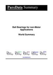 Ball Bearings for non-Motor Applications World Summary