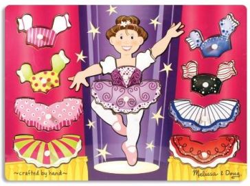 Ballerina Dress-Up Mix 'n Match Peg