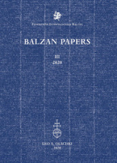 Balzan Papers (2020). 3.