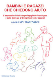 Bambini e ragazzi che chiedono aiuto. L