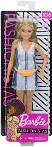 Barbie Fashionistas Doll  Splattered Denim