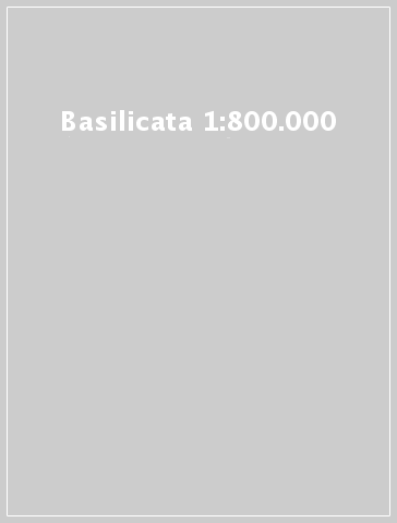 Basilicata 1:800.000