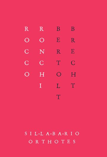 Bertolt Brecht - Rocco Ronchi