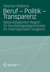 Beruf - Politik - Transparenz