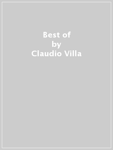 Best of - Claudio Villa