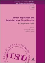 Better Regulation and Administrative Simplification. A Comparative Study