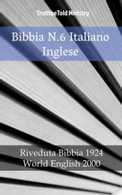 Bibbia N.6 Italiano Inglese