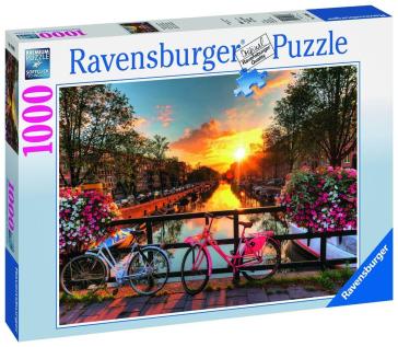 Biciclette ad AmsterdamPuzzle 1000 pz