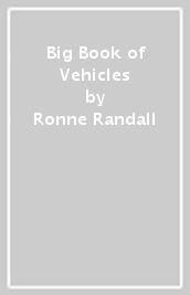 Big Book of Vehicles