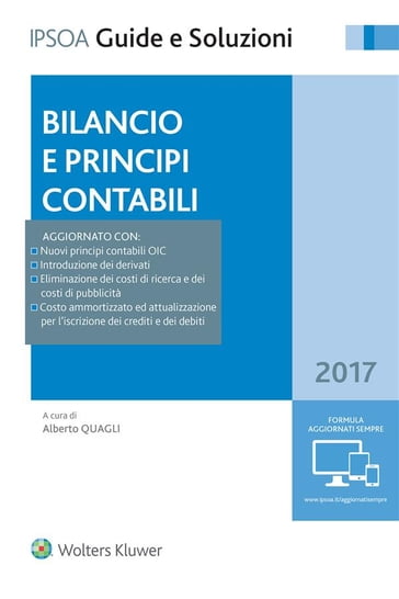 Bilancio e principi contabili - Alberto Quagli