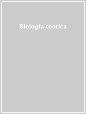 Biologia teorica