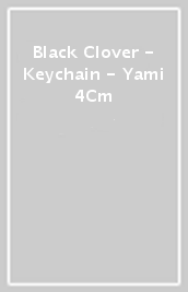 Black Clover - Keychain - Yami 4Cm