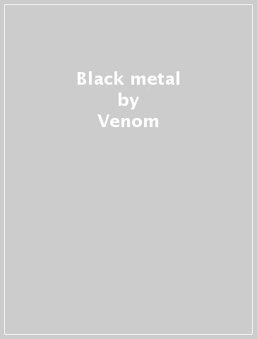 Black metal - Venom