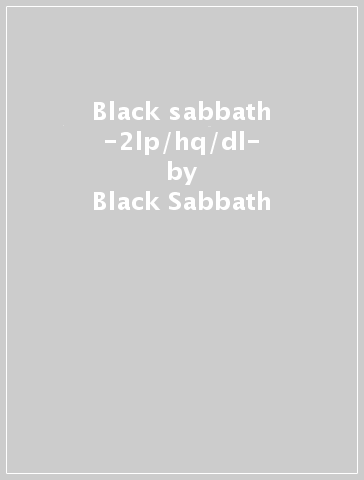 Black sabbath -2lp/hq/dl- - Black Sabbath