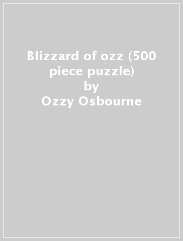 Blizzard of ozz (500 piece puzzle) - Ozzy Osbourne