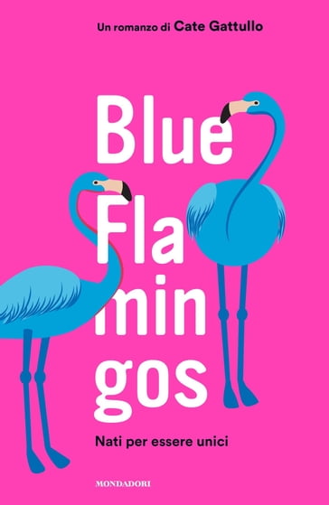 Blue flamingos - Cate Gattullo