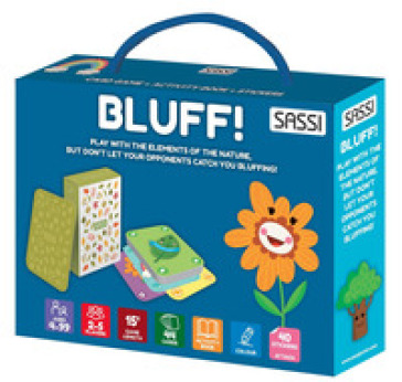 Bluff! Nature. Ediz. a colori. Con 44 Carte. Con 40 Adesivi - Roberta Marcolin